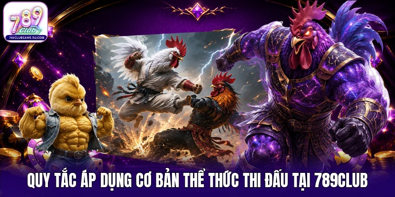 Quy tắc áp dụng cơ bản thể thức thi đấu tại 789CLUB